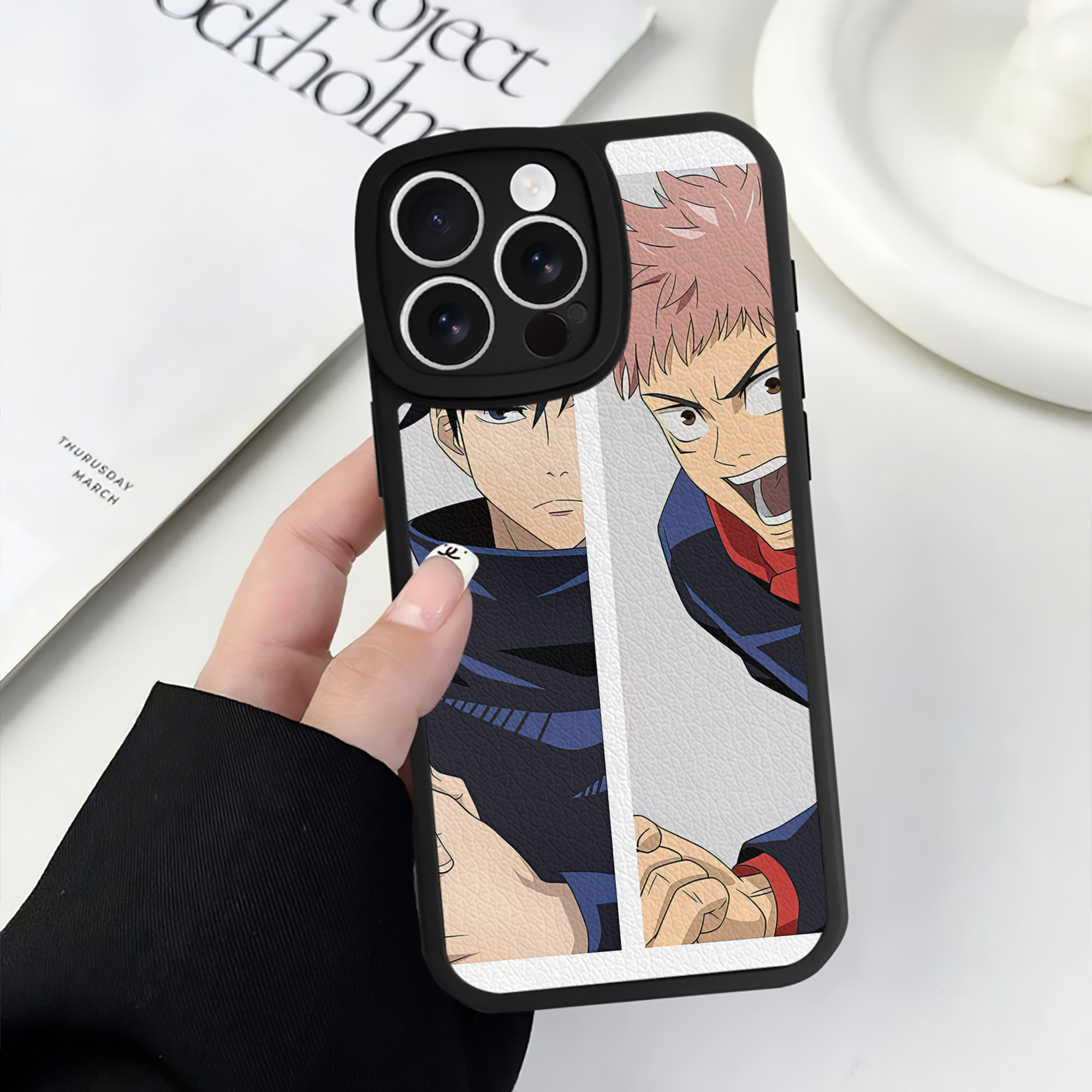 （画像用） SPY×FAMILY间谍家家酒 【iPhone 16シリーズ対応】シリコンスマホケース（レザー調） 材質：シリコン